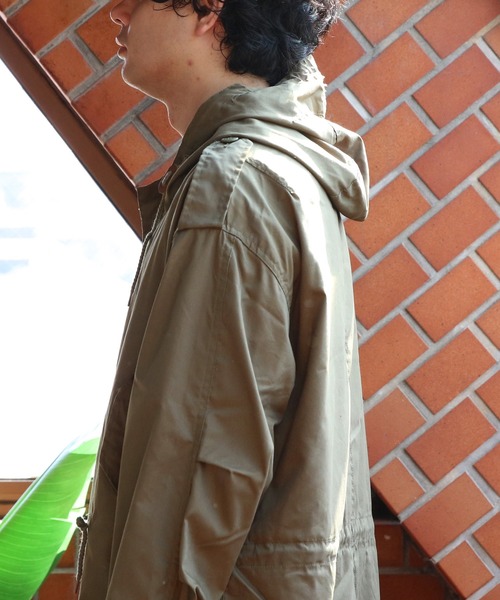 ８(eight)（エイト）の「M51 フィールドパーカー（ミリタリージャケット・メンズ・ブラック/カーキ・XX-SMALL/X-SMALL/SMALL）」の18枚目の写真