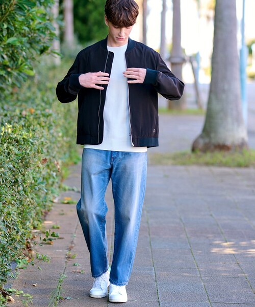 DRESSTERIOR（ドレステリア）の「10．6oz コンフォートワイドデニムパンツ（デニムパンツ・メンズ・ライトブルー・76/79/82/85）」の8枚目の写真