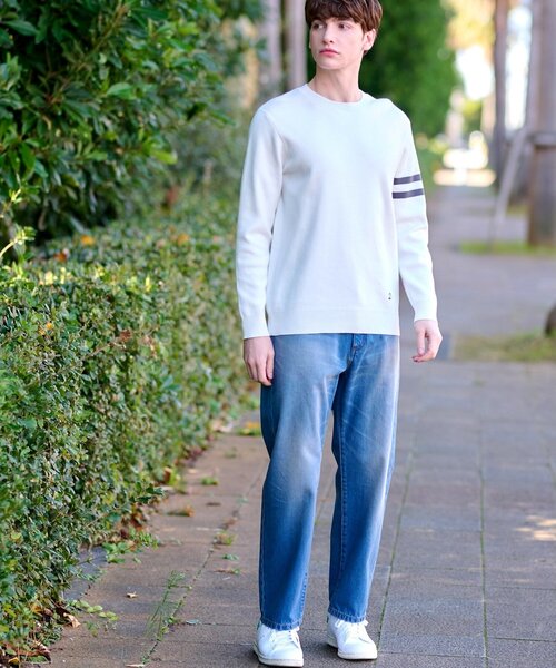 DRESSTERIOR（ドレステリア）の「10．6oz コンフォートワイドデニムパンツ（デニムパンツ・メンズ・ライトブルー・76/79/82/85）」の9枚目の写真