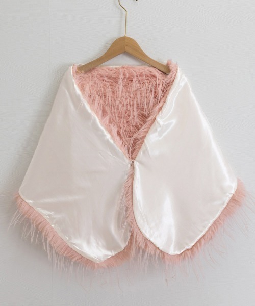 セール】ファーケープ ファーショール 防寒肩掛け（ストール