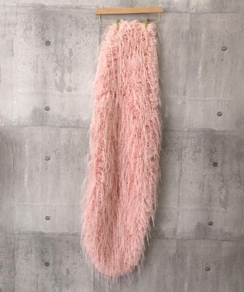 セール】ファーケープ ファーショール 防寒肩掛け（ストール