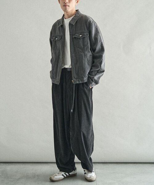 CRAFT STANDARD BOUTIQUE(クラフトスタンダードブティック)の「デニム ZIP UP ジャケット(デニムジャケット・メンズ・ライトインディゴブルー/グレー/インディゴブルー・S/M/L)」の19枚目の写真