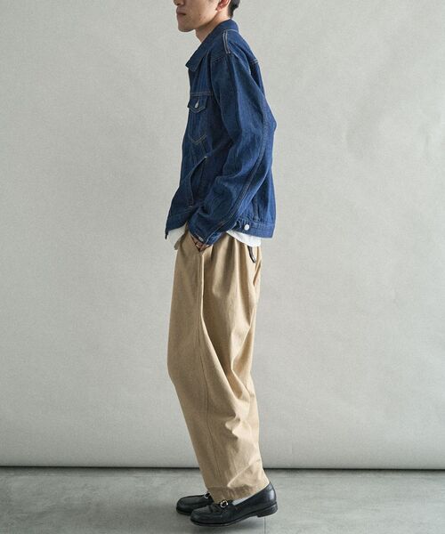 CRAFT STANDARD BOUTIQUE（クラフトスタンダードブティック）の「デニム ZIP UP ジャケット（デニムジャケット・メンズ・ライトインディゴブルー/グレー/インディゴブルー・S/M/L）」の21枚目の写真