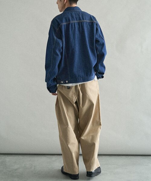 CRAFT STANDARD BOUTIQUE（クラフトスタンダードブティック）の「デニム ZIP UP ジャケット（デニムジャケット・メンズ・ライトインディゴブルー/グレー/インディゴブルー・S/M/L）」の22枚目の写真