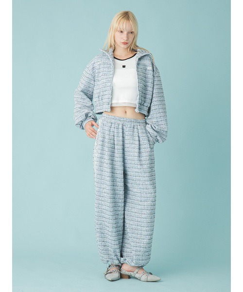 FURFUR（ファーファー）の「ロゴ刺繍テレコトップス（Tシャツ/カットソー・レディース・ミント/レッド/ホワイト/ブラック・F）」の11枚目の写真