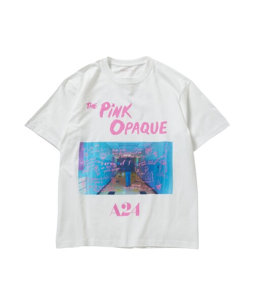 bonjour records（ボンジュールレコーズ）の「A24 for bonjour records 『I Saw The TV Glow』Exclusive T-shirt（Tシャツ/カットソー・レディース・ブラック/ホワイト/ホワイト系その他/ホワイト系その他2・L/M/XL）」の3枚目の写真