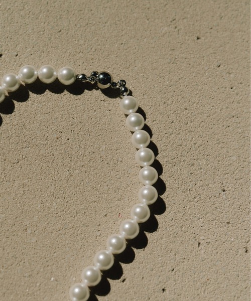 kaene（カエン）の「シェルパールスタンダードジュエリーセット（ネックレス・レディース・シルバー・FREE）」の4枚目の写真