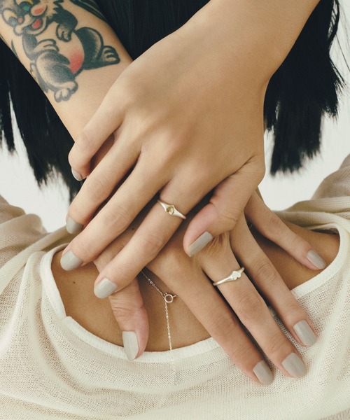 TEN.（テン）の「SILVER925 タイニーハートリング（リング・レディース・シルバー・#1/#3/#5/#7/#9/#11/#13/#15）」の3枚目の写真