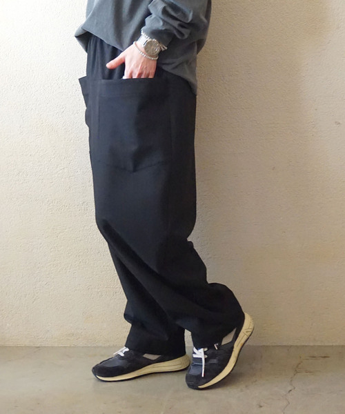 JOURNAL STANDARD LUXE（ジャーナルスタンダード　ラックス）の「TRツイル ポケパンツ（その他パンツ・レディース・グレー/ブラック・SMALL/MEDIUM）」の22枚目の写真