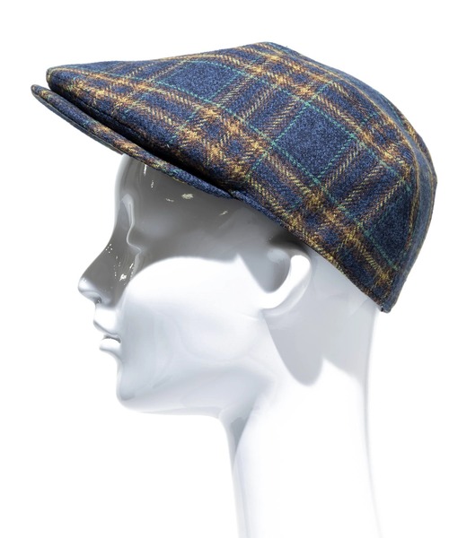 Retter（レッター）の「RETTER/レッター　10oz Tweedy hunt（ハンチング/ベレー帽・レディース・ブラック系その他/インディゴブルー・FREE）」の7枚目の写真