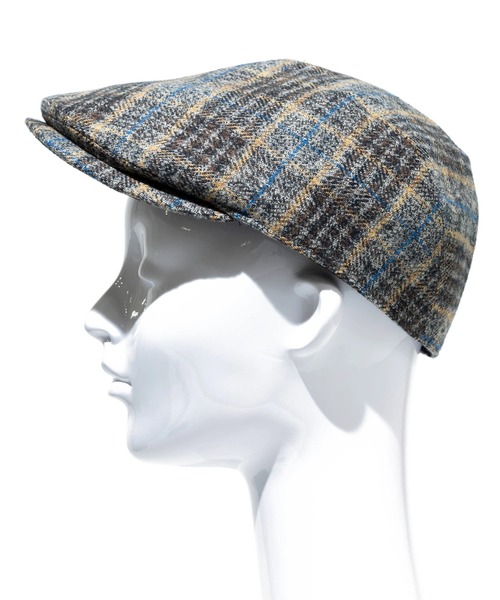 Retter（レッター）の「RETTER/レッター　10oz Tweedy hunt（ハンチング/ベレー帽・レディース・ブラック系その他/インディゴブルー・FREE）」の4枚目の写真