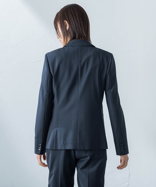 LAUTREAMONT（ロートレアモン）の「バハリエテーラージャケット≪セットアップ対応≫（テーラードジャケット・レディース・ブラック/チャコールグレー・11号/9号/7号）」の8枚目の写真