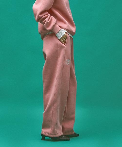 Kappa(カッパ)の「≪Kappa×and ST ウェルネスクラブ≫Heaith&Wellnessデザインスウェットパンツ (ユニセックス)(スウェットパンツ・レディース・ピンク/ブラック/ホワイト/グレー・SMALL/MEDIUM/LARGE)」の6枚目の写真