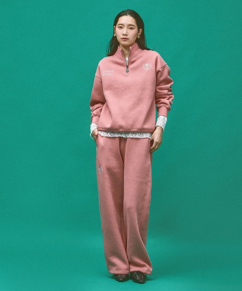 Kappa(カッパ)の「≪Kappa×and ST ウェルネスクラブ≫Heaith&Wellnessデザインスウェットパンツ (ユニセックス)(スウェットパンツ・レディース・ピンク/ブラック/ホワイト/グレー・SMALL/MEDIUM/LARGE)」の9枚目の写真