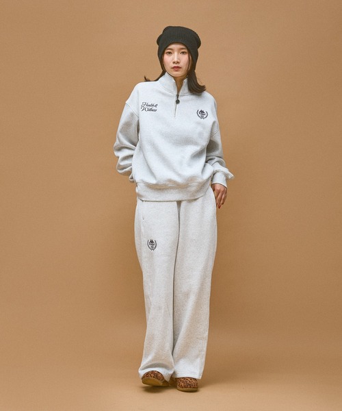 Kappa(カッパ)の「≪Kappa×and ST ウェルネスクラブ≫Heaith&Wellnessデザインスウェットパンツ (ユニセックス)(スウェットパンツ・レディース・ピンク/ブラック/ホワイト/グレー・SMALL/MEDIUM/LARGE)」の13枚目の写真