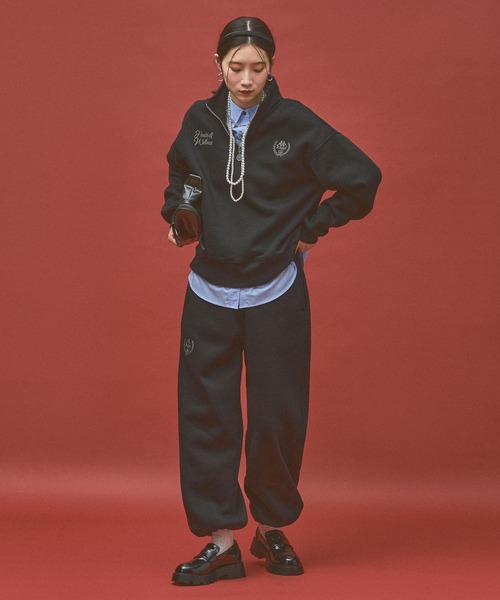 Kappa(カッパ)の「≪Kappa×and ST ウェルネスクラブ≫Heaith&Wellnessデザインスウェットパンツ (ユニセックス)(スウェットパンツ・レディース・ピンク/ブラック/ホワイト/グレー・SMALL/MEDIUM/LARGE)」の21枚目の写真