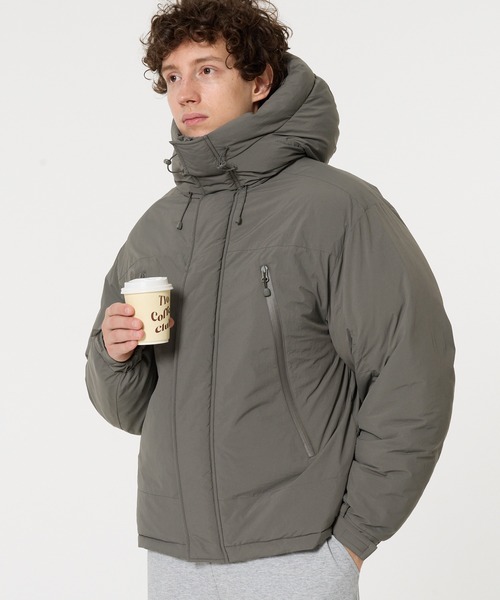 セール】ナイロンタッサー中綿フードブルゾン（ブルゾン）｜coca（coca