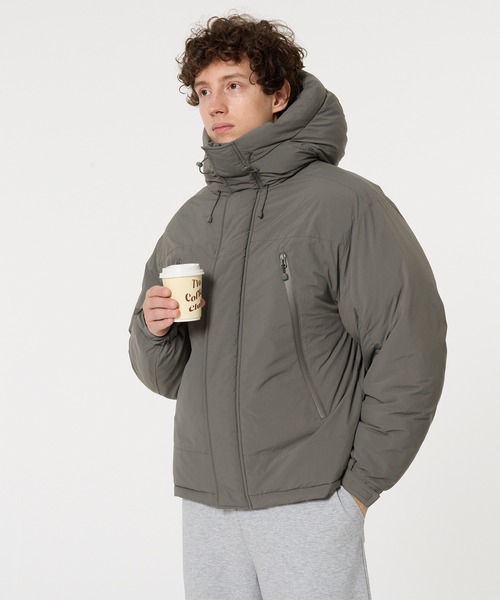 セール】ナイロンタッサー中綿フードブルゾン（ブルゾン）｜coca（coca
