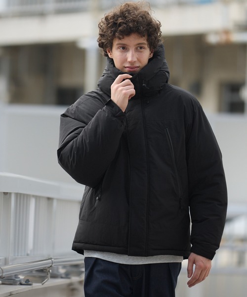 セール】ナイロンタッサー中綿フードブルゾン（ブルゾン）｜coca（coca