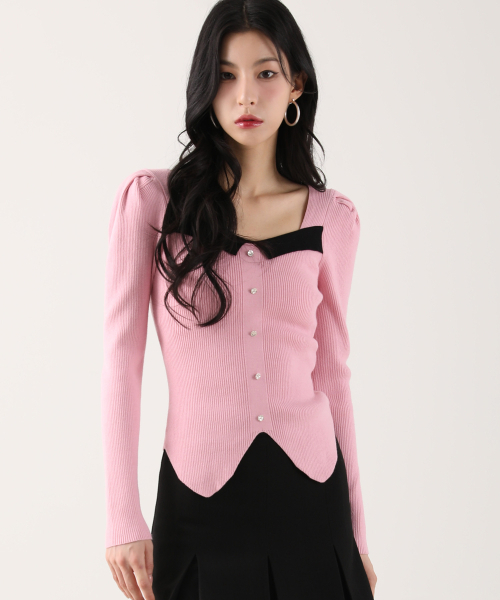 AVANDRESS(アバンドレス )の「Jucy Knit SORA(ニット/セーター・レディース・スカイブルー・SMALL/MEDIUM)」の2枚目の写真