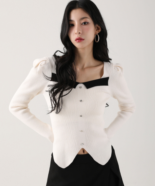AVANDRESS(アバンドレス )の「Jucy Knit SORA(ニット/セーター・レディース・スカイブルー・SMALL/MEDIUM)」の4枚目の写真