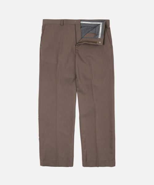 FRIZMWORKS(フリズムワークス)の「OG MILD REGULAR SLACKS _ BROWN(スラックス・メンズ・その他・MEDIUM/X-LARGE)」の1枚目の写真