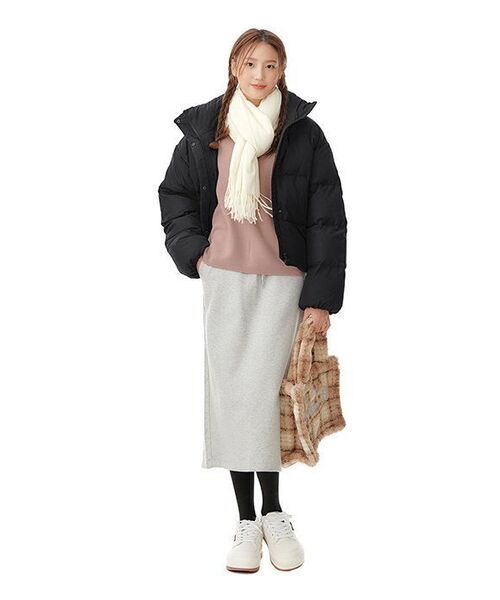 MUSINSA STANDARD WOMAN（ムシンサスタンダードウーマン）の「ウィメンズフラットテリースウェットロングスカート[ミディアムグレー]（スカート・レディース・その他・MEDIUM/LARGE/X-SMALL/SMALL）」の7枚目の写真
