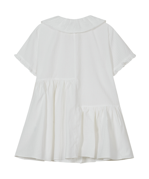 TYPESERVICE（タイプサービス）の「Textured Collar Top [White]（シャツ/ブラウス・レディース・その他・FREE）」の3枚目の写真