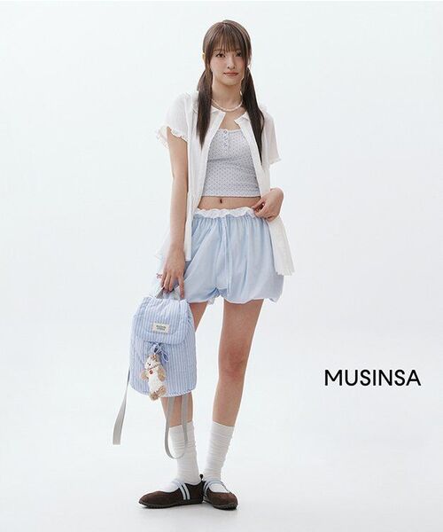 TYPESERVICE（タイプサービス）の「Textured Collar Top [White]（シャツ/ブラウス・レディース・その他・FREE）」の11枚目の写真
