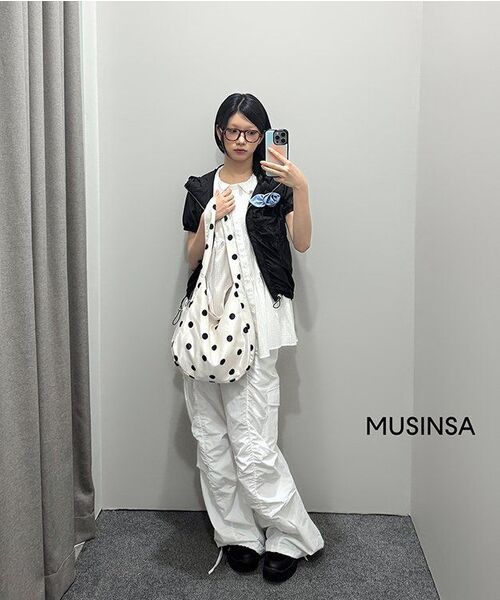TYPESERVICE（タイプサービス）の「Textured Collar Top [White]（シャツ/ブラウス・レディース・その他・FREE）」の14枚目の写真