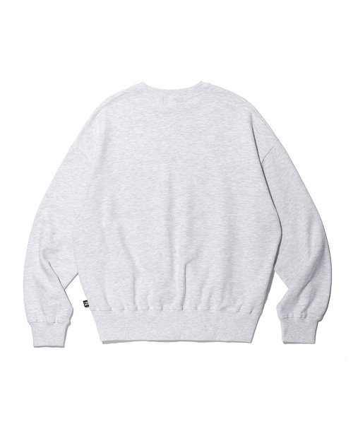 YOUHEE（ユヒ）の「YOUHEE LETTERING SWEATSHIRTS MELANGE GREY（スウェット・レディース・その他・FREE）」の3枚目の写真