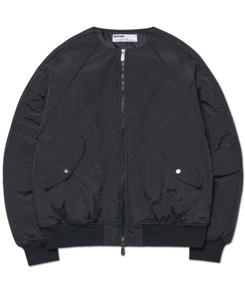 NOMANUAL(NOMANUAL)の「C.P THINSULATE BOMBER - BLACK(ブルゾン・レディース・その他・MEDIUM/LARGE/SMALL)」の1枚目の写真