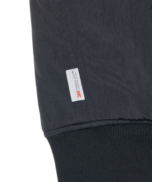 NOMANUAL(NOMANUAL)の「C.P THINSULATE BOMBER - BLACK(ブルゾン・レディース・その他・MEDIUM/LARGE/SMALL)」の7枚目の写真