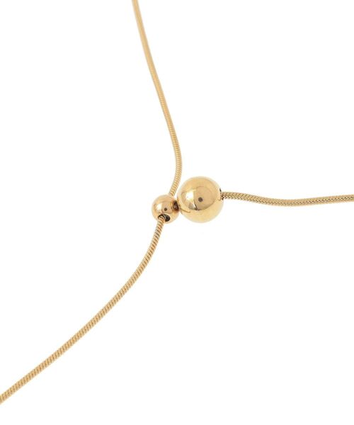 AMERICAN HOLIC（アメリカンホリック）の「【ステンレス】 スライド ネックレス（ネックレス・レディース・シルバー/ゴールド・FREE）」の11枚目の写真