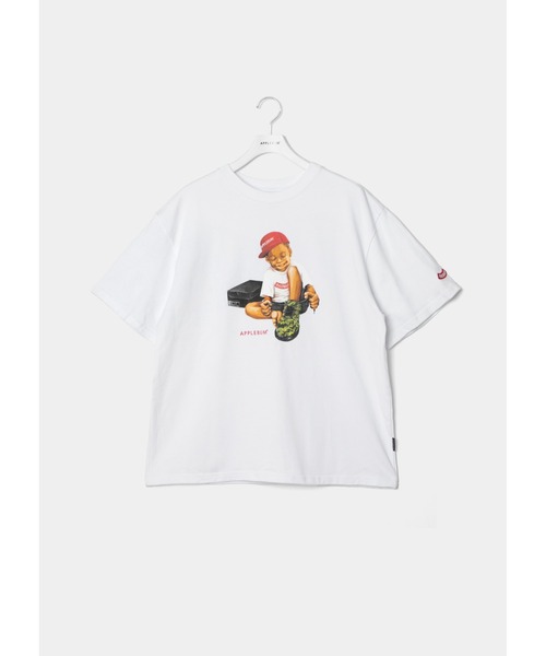 APPLEBUM(アップルバム)の「“Brand New Kicks (Pixel Camo)” T-shirt(Tシャツ/カットソー・メンズ・ホワイト・MEDIUM/LARGE/X-LARGE/XX-LARGE)」の1枚目の写真