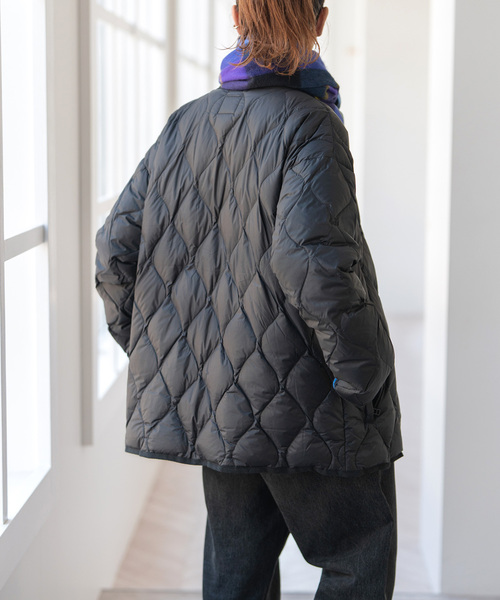 Spick & Span(スピックアンドスパン)の「《追加》TAION / タイオン *Spick別注キルティングブルゾン(ダウンジャケット/コート・レディース・ブラック/キャメル/ベージュ・FREE)」の10枚目の写真