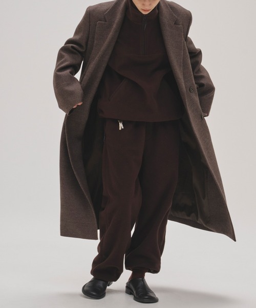 TODAYFUL（トゥデイフル）の「[TODAYFUL/トゥデイフル] ハーフジップ フリースプルオーバー（その他アウター・レディース・ネイビー/ダークブラウン・F）」の7枚目の写真