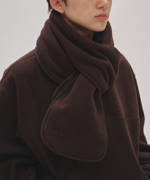 TODAYFUL（トゥデイフル）の「[TODAYFUL/トゥデイフル] ハーフジップ フリースプルオーバー（その他アウター・レディース・ネイビー/ダークブラウン・F）」の6枚目の写真