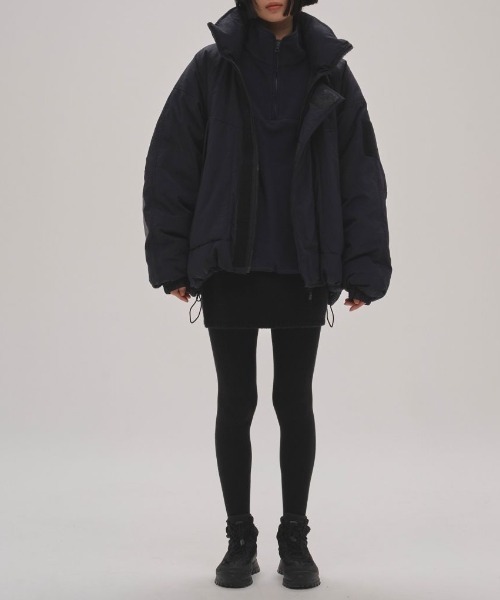 TODAYFUL（トゥデイフル）の「[TODAYFUL/トゥデイフル] ハーフジップ フリースプルオーバー（その他アウター・レディース・ネイビー/ダークブラウン・F）」の15枚目の写真