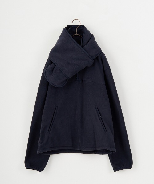 TODAYFUL/トゥデイフル] ハーフジップ フリースプルオーバー（その他