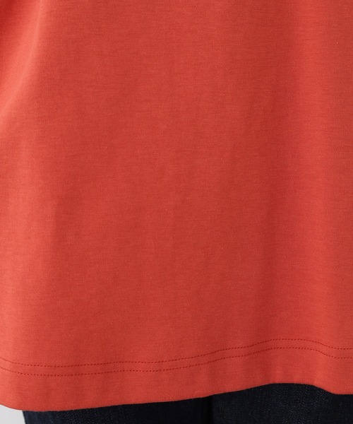 A.N.L(エーエヌエル レーベル)の「A.N.L フェイクレイヤードプルオーバー 長袖(Tシャツ/カットソー・レディース・カーキ/コーラル・38)」の4枚目の写真