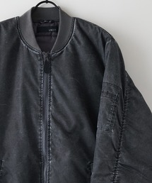 UNIIT（ユニット）の「【UNIIT/ユニット】 ヴィンテージライクナイロン オーバーサイズMA-1 古着加工（MA-1）」