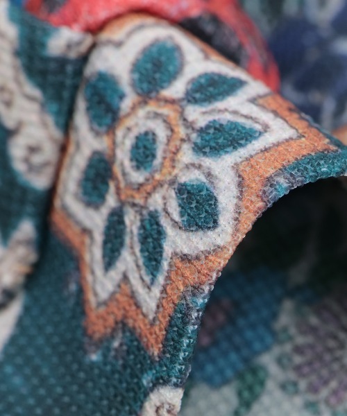 チチカカ(チチカカ)の「ファブリックプリント&ブラックパンツ(その他パンツ・レディース・ベージュ/ブルー/ブラック・FREE)」の7枚目の写真