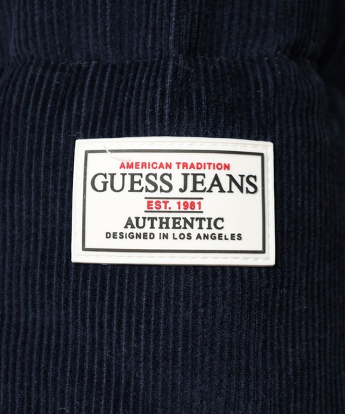 GUESS JEANS（ゲスジーンズ）の「GUESS JEANS スタンドネック パファージャケット（ダウンジャケット/コート・メンズ・ブラック/ネイビー・M/S/XL/L）」の6枚目の写真