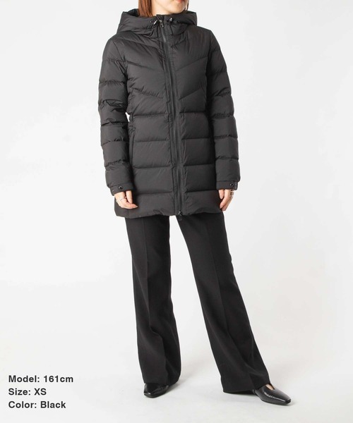 WOOLRICH（ウールリッチ）の「WOOLRICH SHIRLEY JACKET ウールリッチ シャーリー  ダウンジャケット（ダウンジャケット/コート・レディース・ブラック/ベージュ系その他/クリーム・SMALL/LARGE/MEDIUM）」の4枚目の写真