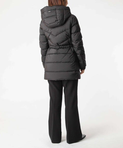 WOOLRICH（ウールリッチ）の「WOOLRICH SHIRLEY JACKET ウールリッチ シャーリー  ダウンジャケット（ダウンジャケット/コート・レディース・ブラック/ベージュ系その他/クリーム・SMALL/LARGE/MEDIUM）」の6枚目の写真