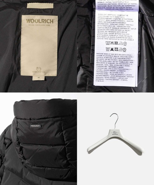 WOOLRICH（ウールリッチ）の「WOOLRICH SHIRLEY JACKET ウールリッチ シャーリー  ダウンジャケット（ダウンジャケット/コート・レディース・ブラック/ベージュ系その他/クリーム・SMALL/LARGE/MEDIUM）」の13枚目の写真