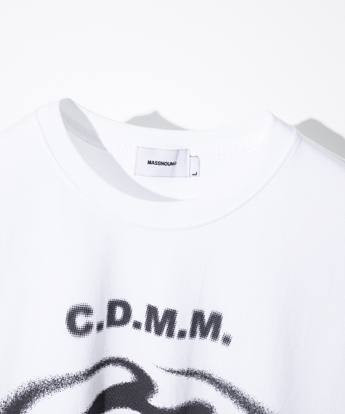 MASSNOUN（マスノウン）の「CDMM リアルオーバーサイズ半袖Tシャツ MSFTS003-WT（Tシャツ/カットソー・レディース・その他・MEDIUM/LARGE/X-LARGE）」の3枚目の写真