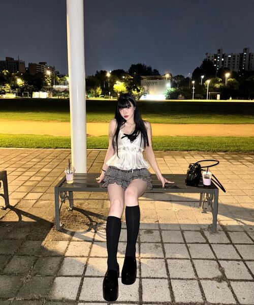ARI(アリ)の「LEOPARD CANCAN MINI SKIRT PANTS / GRAY(スカート・レディース・グレー・FREE)」の9枚目の写真