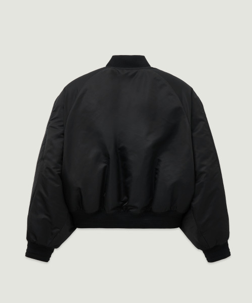 セール】ワンヘビーナイロンMA-1ボンバージャケットブラック（MA-1